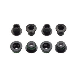 SRAM set of screws - CRANK CHAINRING BOLT KIT 4X2 - black