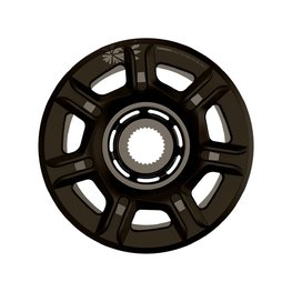 SRAM cover - CRANK AEROGUARD 38z/36 - black