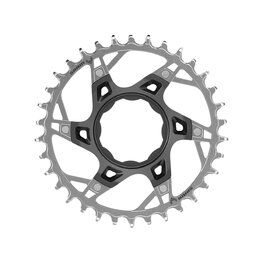SRAM chainring - XX TQ 34z T-TYPE - silver/black