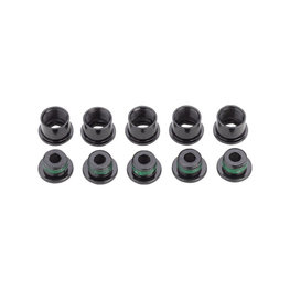 SRAM set of screws - CHAINRING BOLT KIT 5X2 M8.5X7 / M8.5X5 - black