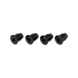 SRAM a set of screws for the converter - 4X2 M8X4.75X8.75 STEEL 94/107 BCD BLACK QTY 4 - black