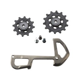 SRAM pulleys for the derailleur - PULLEYS  X01 EAGLE 12 SPEED X-SYNC - black/grey