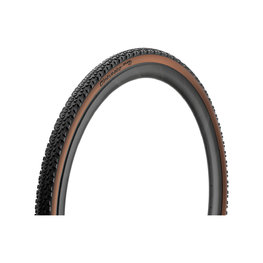 PIRELLI tyre - CINTURATO GRAVEL RC CLASSIC TECHWALL+ 40 - 622 60 tpi - brown/black