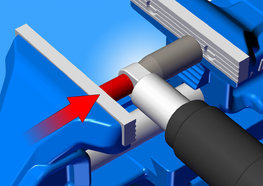 UNIOR tool set - SHOCK ABSORBER KIT 12 - 12,7 - silver