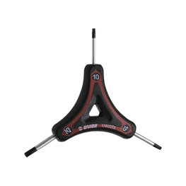 UNIOR torx wrench - TORX WRENCH 10 x 15 x 25 - black