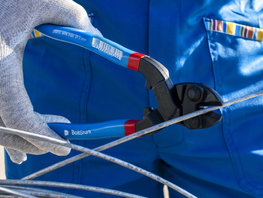 UNIOR pliers - BOLTSHARK 200 - blue