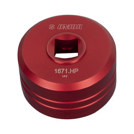 UNIOR crank pulle - BOTTOM BRACKER SOCKET HOPE - red