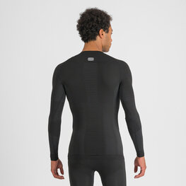 SPORTFUL Cycling long sleeve t-shirt - 2ND SKIN - black