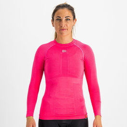 SPORTFUL Cycling long sleeve t-shirt - 2ND SKIN - pink