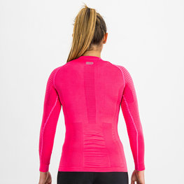 SPORTFUL Cycling long sleeve t-shirt - 2ND SKIN - pink