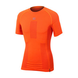 SPORTFUL Cycling short sleeve t-shirt - 2ND SKIN - orange