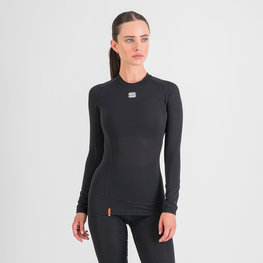SPORTFUL Cycling long sleeve t-shirt - TD MID - black