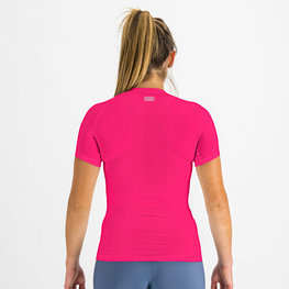 SPORTFUL Cycling short sleeve t-shirt - 2ND SKIN - pink
