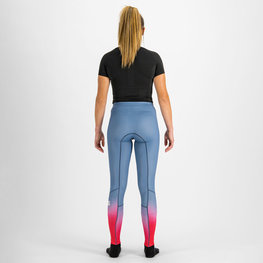 SPORTFUL leggins - APEX - light blue/red
