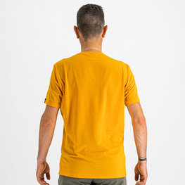 SPORTFUL Cycling short sleeve t-shirt - XPLORE - yellow