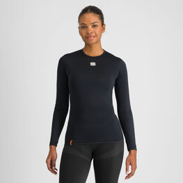 SPORTFUL Cycling long sleeve t-shirt - LIGHT - black