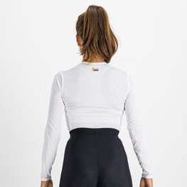 SPORTFUL Cycling long sleeve t-shirt - LIGHT - white