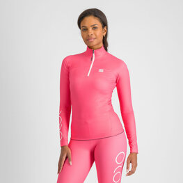SPORTFUL Cycling winter long sleeve jersey - DORO APEX W - pink
