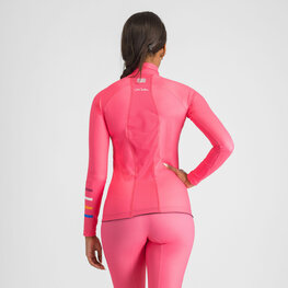 SPORTFUL Cycling winter long sleeve jersey - DORO APEX W - pink