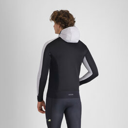 SPORTFUL Cycling windproof jacket - CARDIO - grey/black