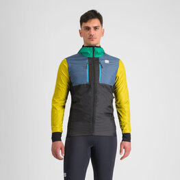 SPORTFUL Cycling windproof jacket - CARDIO - multicolour
