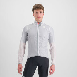 SPORTFUL Cycling windproof jacket - HOT PACK EASYLIGHT - white