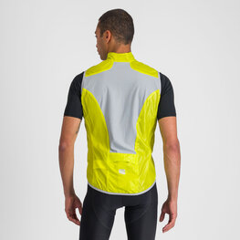 SPORTFUL Cycling gilet - HOT PACK EASYLIGHT - yellow