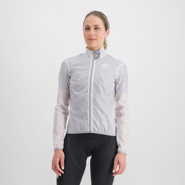 SPORTFUL Cycling rain jacket - HOT PACK EASYLIGHT - white