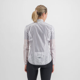 SPORTFUL Cycling rain jacket - HOT PACK EASYLIGHT - white