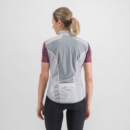 SPORTFUL Cycling gilet - HOT PACK EASYLIGHT W - white