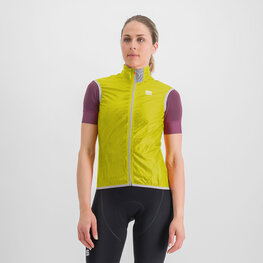 SPORTFUL Cycling gilet - HOT PACK EASYLIGHT W - yellow