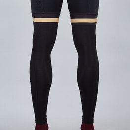 SPORTFUL Cycling leg warmers - THERMODRYTEX - black