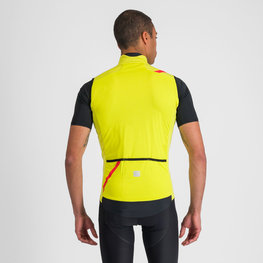 SPORTFUL Cycling gilet - FIANDRE LIGHT NORAIN - yellow