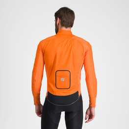 SPORTFUL Cycling rain jacket - HOT PACK NORAIN - orange