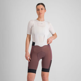 SPORTFUL Cycling bib shorts - SUPERGIARA - bordeaux