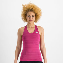 SPORTFUL Cycling tank top - KELLY - cyclamen