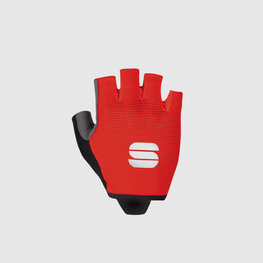 SPORTFUL Cycling fingerless gloves - TC - red