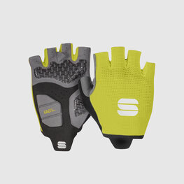 SPORTFUL Cycling fingerless gloves - TC - yellow