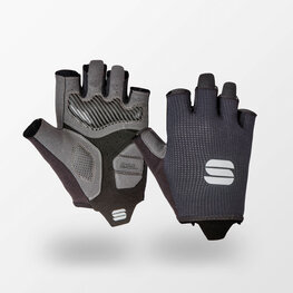 SPORTFUL Cycling fingerless gloves - TOTAL COMFORT - black