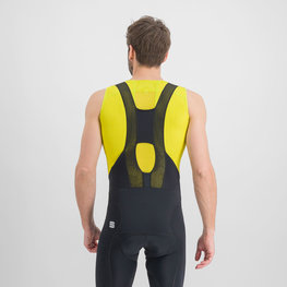 SPORTFUL Cycling short sleeve t-shirt - PRO BASELAYER - yellow