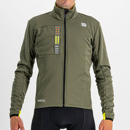 SPORTFUL Cycling thermal jacket - SUPER - green