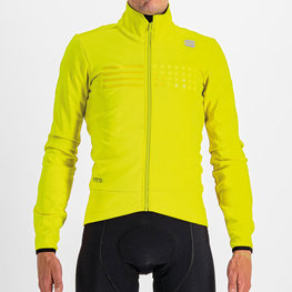 SPORTFUL Cycling thermal jacket - TEMPO - yellow