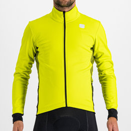 SPORTFUL Cycling windproof jacket - NEO SOFTSHELL - yellow