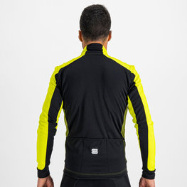 SPORTFUL Cycling windproof jacket - NEO SOFTSHELL - yellow