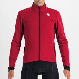 SPORTFUL Cycling windproof jacket - NEO SOFTSHELL - red