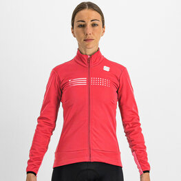 SPORTFUL Cycling thermal jacket - TEMPO - pink