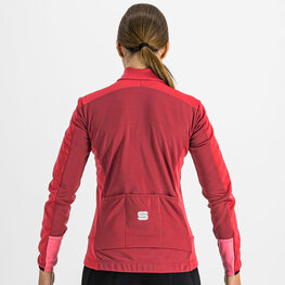 SPORTFUL Cycling thermal jacket - TEMPO - pink