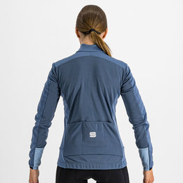 SPORTFUL Cycling thermal jacket - TEMPO - blue