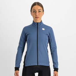 SPORTFUL Cycling windproof jacket - NEO SOFTSHELL - blue/black