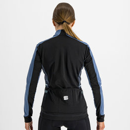 SPORTFUL Cycling windproof jacket - NEO SOFTSHELL - blue/black